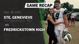 Recap: Ste. Genevieve  vs. Fredrickstown High 2015