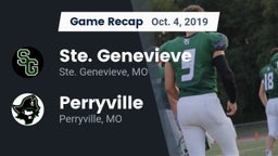 Recap: Ste. Genevieve  vs. Perryville  2019