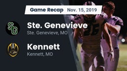 Recap: Ste. Genevieve  vs. Kennett  2019