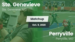 Matchup: Ste. Genevieve High vs. Perryville  2020