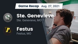 Recap: Ste. Genevieve  vs. Festus  2021