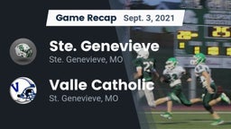 Recap: Ste. Genevieve  vs. Valle Catholic  2021