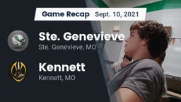 Recap: Ste. Genevieve  vs. Kennett  2021
