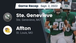 Recap: Ste. Genevieve  vs. Affton  2022