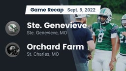 Recap: Ste. Genevieve  vs. Orchard Farm  2022