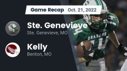 Recap: Ste. Genevieve  vs. Kelly  2022