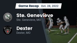 Recap: Ste. Genevieve  vs. Dexter  2022