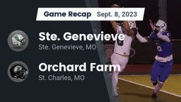 Recap: Ste. Genevieve  vs. Orchard Farm  2023