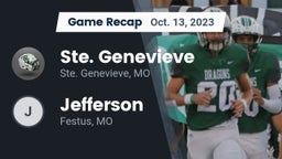 Recap: Ste. Genevieve  vs. Jefferson  2023