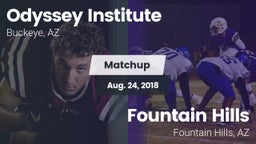 Matchup: Odyssey Institute vs. Fountain Hills  2018