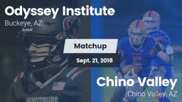 Matchup: Odyssey Institute vs. Chino Valley  2018