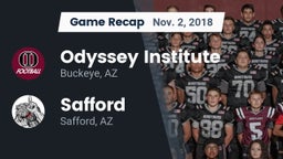 Recap: Odyssey Institute vs. Safford  2018