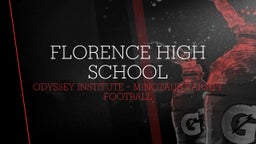 Odyssey Institute football highlights Florence High School