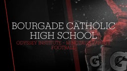 Odyssey Institute football highlights Bourgade Catholic High School