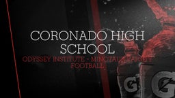Odyssey Institute football highlights Coronado High School