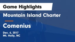 Mountain Island Charter  vs Comenius Game Highlights - Dec. 6, 2017