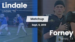 Matchup: Lindale  vs. Forney  2019