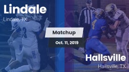 Matchup: Lindale  vs. Hallsville  2019