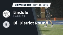 Recap: Lindale  vs. Bi-District Round 2019