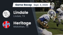 Recap: Lindale  vs. Heritage  2020