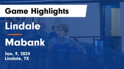 Lindale  vs Mabank  Game Highlights - Jan. 9, 2024