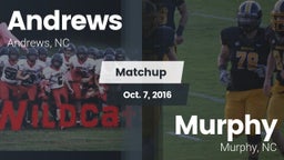 Matchup: Andrews  vs. Murphy  2016
