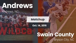 Matchup: Andrews  vs. Swain County  2016