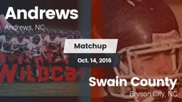 Matchup: Andrews  vs. Swain County  2016