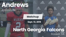 Matchup: Andrews  vs. North Georgia Falcons 2019