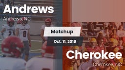 Matchup: Andrews  vs. Cherokee  2019