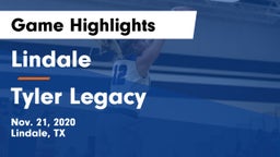 Lindale  vs Tyler Legacy  Game Highlights - Nov. 21, 2020