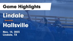 Lindale  vs Hallsville  Game Highlights - Nov. 14, 2023