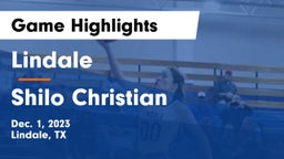 Lindale  vs Shilo Christian Game Highlights - Dec. 1, 2023
