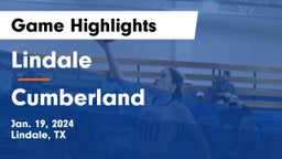 Lindale  vs Cumberland  Game Highlights - Jan. 19, 2024