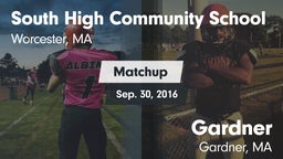 Matchup: South Community/Univ vs. Gardner  2016