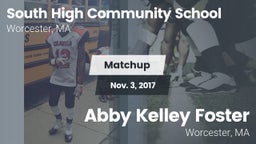 Matchup: South Community/Univ vs. Abby Kelley Foster 2017