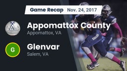 Recap: Appomattox County  vs. Glenvar  2017