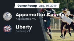 Recap: Appomattox County  vs. Liberty  2019