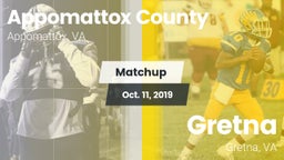 Matchup: Appomattox County vs. Gretna  2019