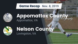 Recap: Appomattox County  vs. Nelson County  2019