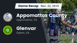 Recap: Appomattox County  vs. Glenvar  2019