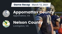 Recap: Appomattox County  vs. Nelson County  2021