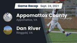Recap: Appomattox County  vs. Dan River  2021