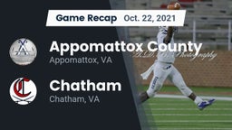Recap: Appomattox County  vs. Chatham  2021