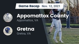 Recap: Appomattox County  vs. Gretna  2021