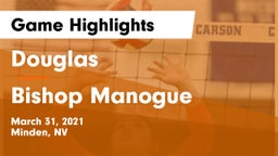 Douglas  vs Bishop Manogue  Game Highlights - March 31, 2021