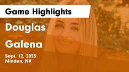 Douglas  vs Galena  Game Highlights - Sept. 12, 2023