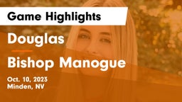 Douglas  vs Bishop Manogue  Game Highlights - Oct. 10, 2023