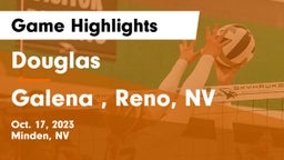 Douglas  vs Galena , Reno, NV Game Highlights - Oct. 17, 2023