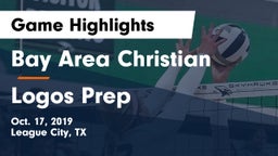 Bay Area Christian  vs Logos Prep Game Highlights - Oct. 17, 2019